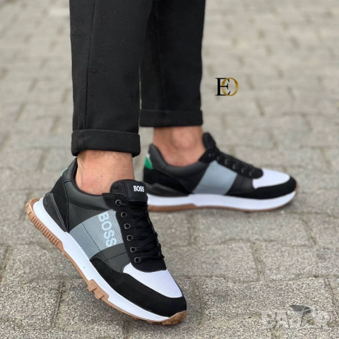 мъжки маратонки versace hugo boss, снимка 4 - Маратонки - 51458900