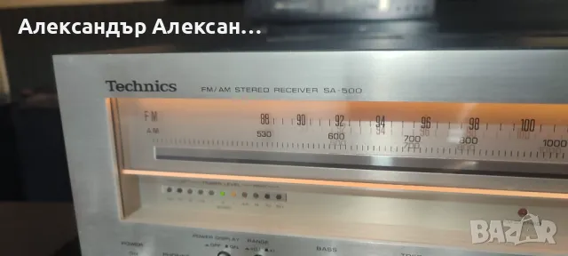 Techincs SA-500, снимка 4 - Ресийвъри, усилватели, смесителни пултове - 49494568