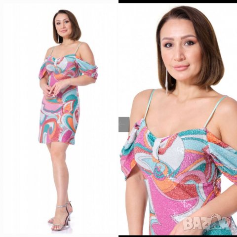 Официална нова рокля с пайети Fervente 