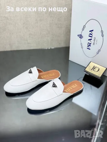 Prada Дамски Затворени Бвжови Чехли Прада - Различни Цветове Код SEM-335