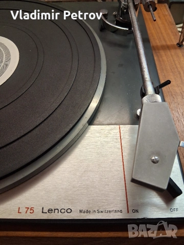 Продавам грамофон Lenco L75, снимка 5 - Грамофони - 53230834