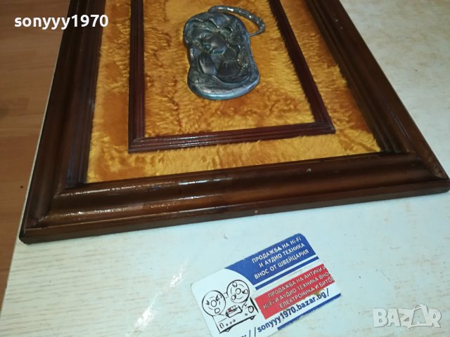 богородица-картина от германия 2002241551, снимка 4 - Антикварни и старинни предмети - 44387395