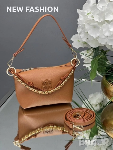 Дамски Кожени Чанти ✨MIU MIU , снимка 4 - Чанти - 51572915