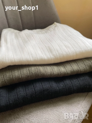 3 цвята дамска блуза с дълъг ръкав , снимка 3 - Блузи с дълъг ръкав и пуловери - 51840253