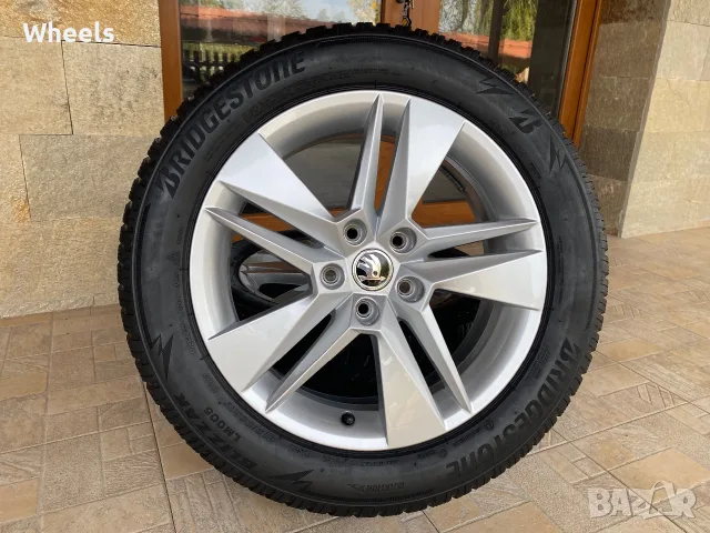 17" 5x112 Skoda Markab Original , снимка 7 - Гуми и джанти - 56449694
