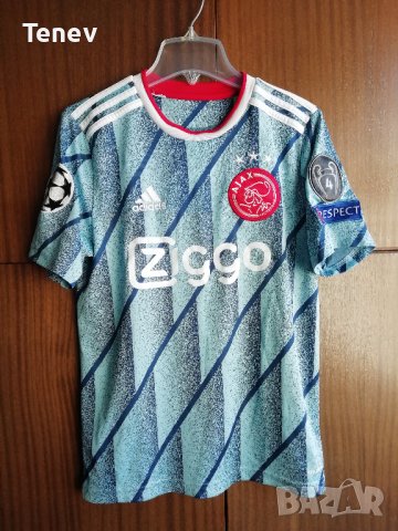 Ajax Quincy Promes Adidas Champions League оригинална рядка тениска фланелка Аякс Промес , снимка 2 - Тениски - 38818874