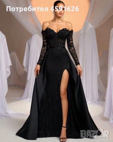 Официална дълга рокля, снимка 3 - Рокли - 51676753