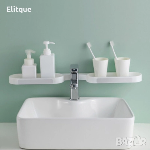 Въртяща се стойка за баня без пробиви, снимка 5 - Други стоки за дома - 52832709