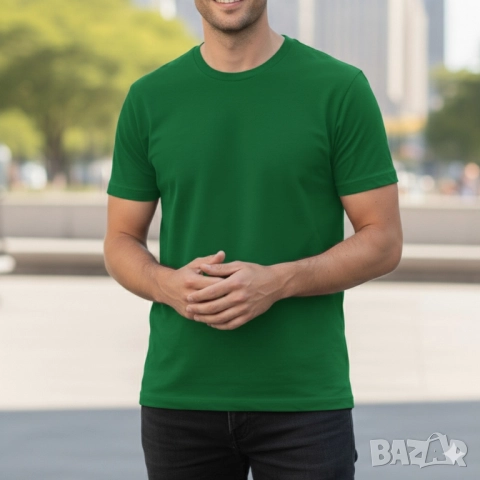 Мъжки тениски от 100% памук – 8 различни цвята, снимка 12 - Тениски - 51849063