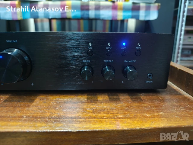 Аuna AV2-CD508 Стерео Усилвател, снимка 7 - Ресийвъри, усилватели, смесителни пултове - 51399554