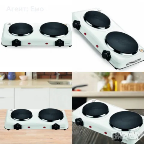 Електрически двоен котлон. Termomax TX122 Гаранция 24 месеца.