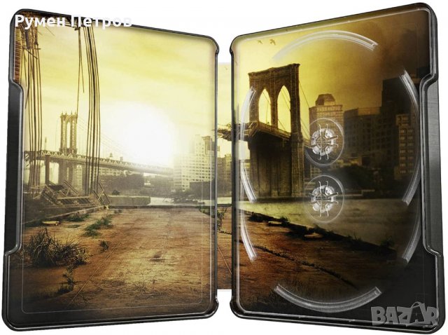 Нов 4К+блу рей стилбук АЗ СЪМ ЛЕГЕНДА - 4K Steelbook I AM LEGEND, снимка 4 - Blu-Ray филми - 34137307