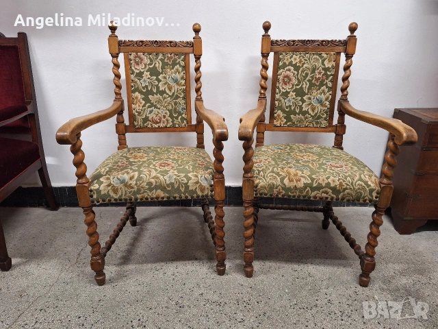 Антични кресла к - т два броя