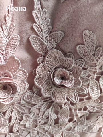 Къса рокля с дантела , снимка 3 - Рокли - 52461700