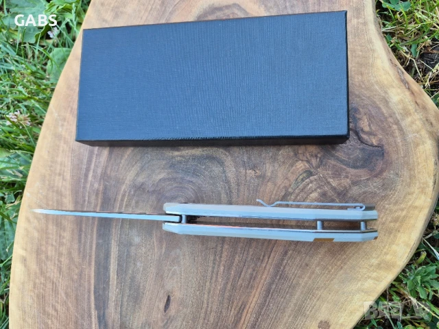 Сгъваем джобен нож D2,двуцветна дръжка,D120, снимка 10 - Ножове - 50787461