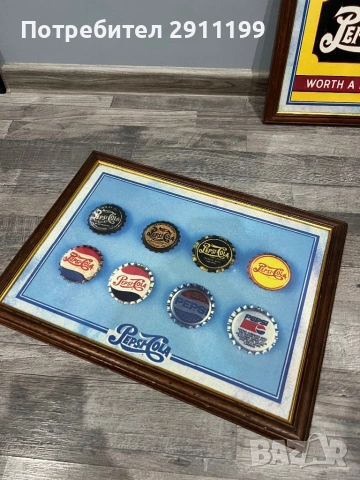 Картина / реклама на Pepsi Cola 2бр., снимка 3 - Картини - 53333285