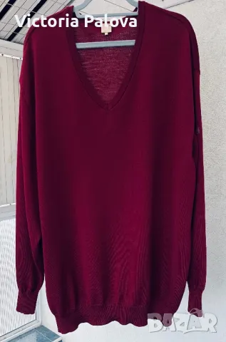 Блуза/пуловер MÄRZ меринос, голям размер 