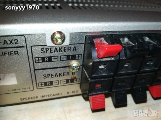 поръчан-sony ta-ax2 amplifier за ремонт 1212201908, снимка 17 - Ресийвъри, усилватели, смесителни пултове - 31100125