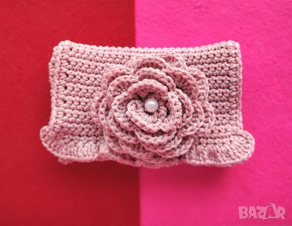 Плетено портмоне   , снимка 3 - Портфейли, портмонета - 51172968