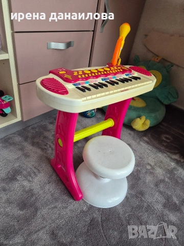 Детско пиано/синтезатор с микрофон