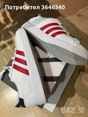 Аdidas Grand Court 2.0 е класически модел размер 45-1/3, снимка 7 - Спортни обувки - 53205773