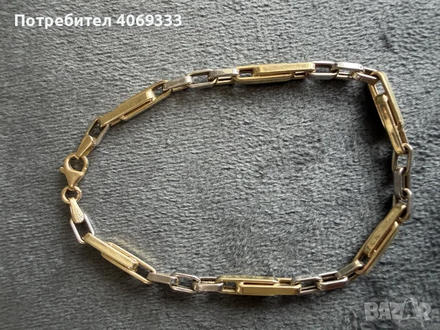 Златна гривна 14к 4.63гр 21см