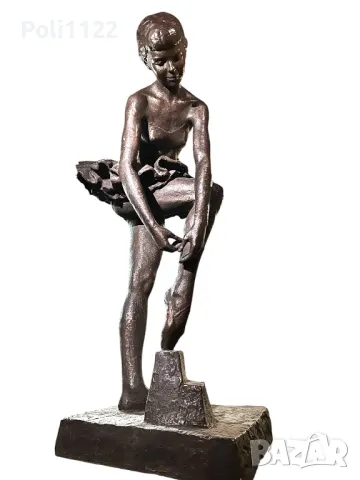 Бронзова статуя-Балерина-УНИКАТ, снимка 7 - Антикварни и старинни предмети - 48295874