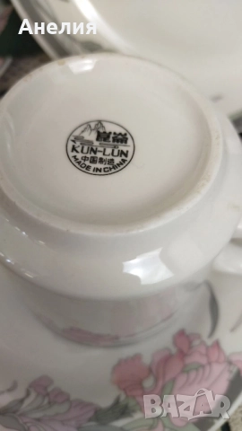 Розови цветя сетове, снимка 6 - Чаши - 52109898