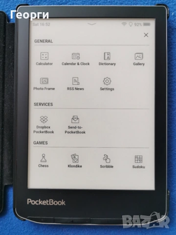 PocketBook Verse (PB629), Като нов, със SMARTlight + Подарък калъф, снимка 7 - Електронни четци - 53927782