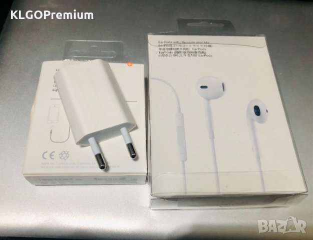Кабел адаптер слушалки оригинално зарядно за iPhone SE 5 6 6S 7 8 X Xs  5s 5c, снимка 6 - Аксесоари за Apple - 30882532
