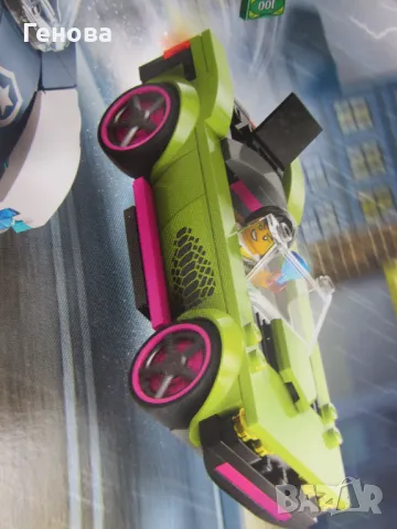 LEGO CITY Преследване с полицейска кола 60415, снимка 8 - Конструктори - 47354758