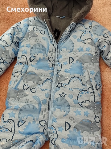 Нов зимен детски космонавт от Англия на Dunnes, за момченце 4-5 години и ръст 110см, снимка 4 - Детски якета и елеци - 52821085