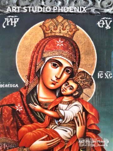 Икона на Света Богородица ikona sveta bogorodica, снимка 2 - Икони - 21047151