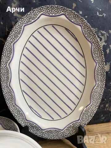 Английски порцеланови чинии -EIT , снимка 3 - Чинии - 49793041
