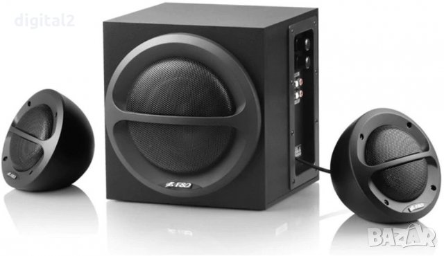 Аудио система Fenda F&D - A111X, 2.1, черна, снимка 3 - Аудиосистеми - 34356800