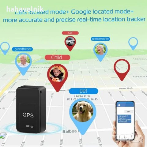 GPS тракер Mini GF 07 GPS Car Tracker, снимка 5 - Друга електроника - 42491866