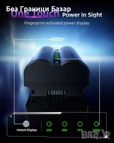 Нова Камерна батерия NP-W235 2600mAh с LED индикатор за Fujifilm X-T5/X-T4, снимка 4 - Чанти, стативи, аксесоари - 51762363