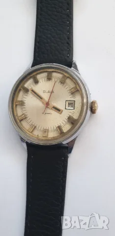 Ретро часовник Slava 21 jewels , снимка 5 - Антикварни и старинни предмети - 56117658