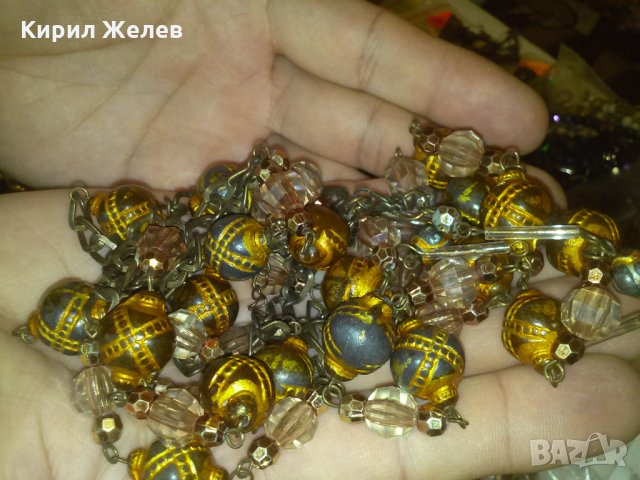 РЕТРО КОЛИЕ за НОСИЯ КОЛЕКЦИЯ СТАРИНЕН СТИЛ БРОЗ МЪНИСТА 4162, снимка 4 - Колиета, медальони, синджири - 29630194