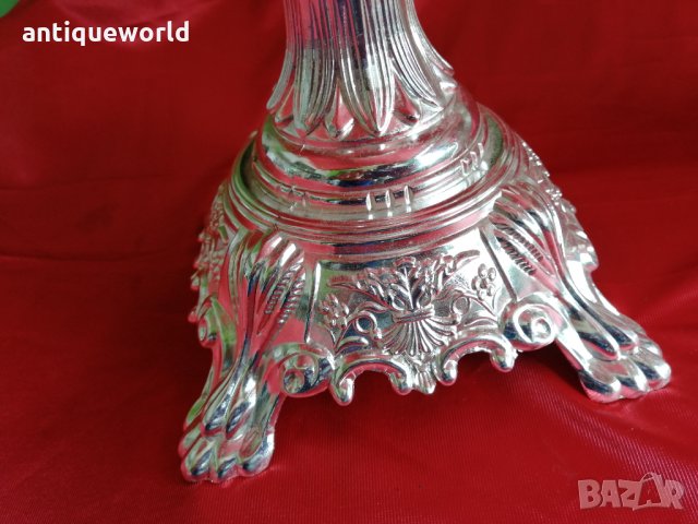 Комплект Големи БАРОКОВИ Подноси , Купи , Фруктиери, снимка 2 - Антикварни и старинни предмети - 29111233