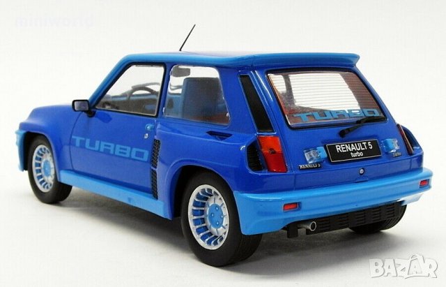 Renault 5 Turbo 1981 - мащаб 1:18 на IXO модела е нов в PVC дисплей-кейс, снимка 2 - Колекции - 29450973