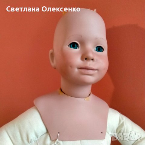 Порцеланова кукла Thelma Resch с дефект 1992 62 см