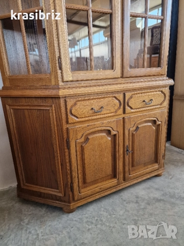 Масивна Витрина-внос от Германия! , снимка 4 - Секции и витрини - 51769345