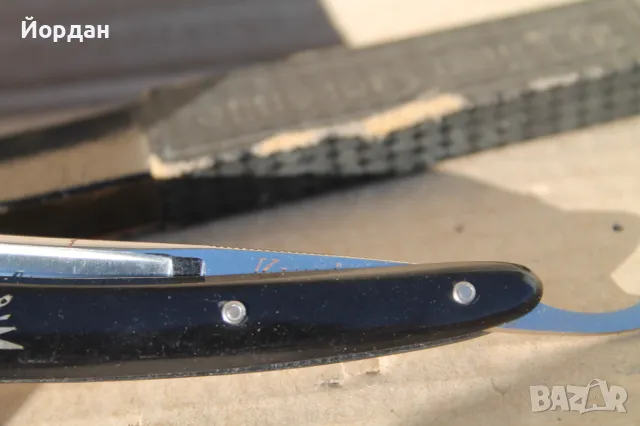 Стар бръснач ''Kain Abel Solingen'', снимка 3 - Антикварни и старинни предмети - 49596190