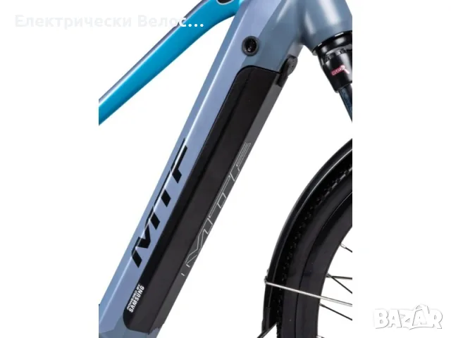 Електрически трекинг велосипед до 200 км пробег  MTF Road 6.5 - Bafang 80 Nm, 2 години гаранция, снимка 6 - Велосипеди - 56236878