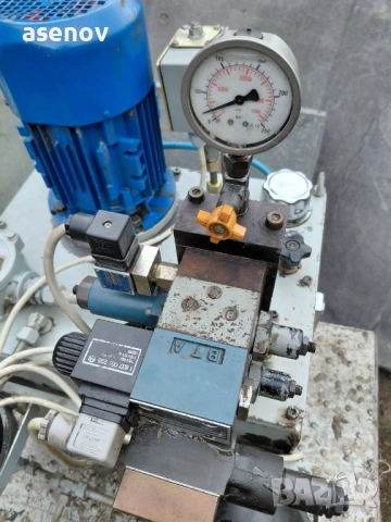 хидравлична станция, снимка 4 - Други машини и части - 54304189