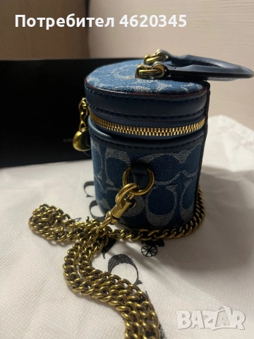 Чанта Coach Denim Trail, снимка 2 - Чанти - 52160728