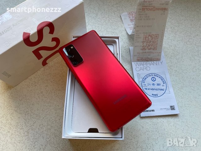 Samsung S20 FE Red 128GB, снимка 9 - Samsung - 35454612
