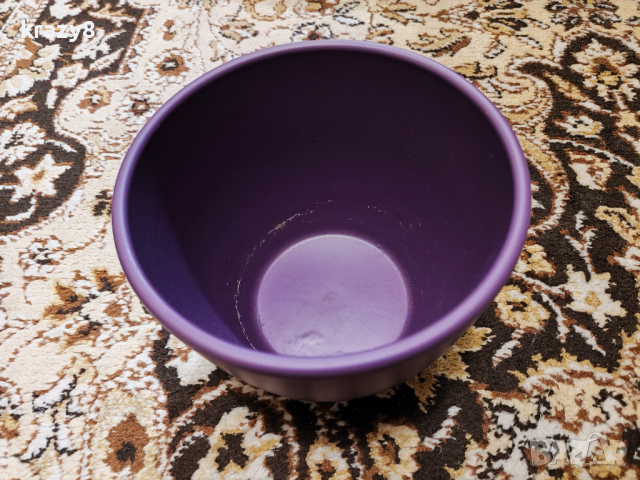 Керамична Кашпа Лилава, снимка 5 - Саксии и кашпи - 44768707