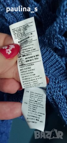 Дантелена блуза с дълъг ръкав "Sisley"® / унисайз , снимка 7 - Блузи с дълъг ръкав и пуловери - 42558926